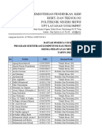 Peserta Ujikom Teknik Mesin Program SERTIKOM 2022