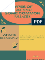 Lesson 6 Reasoning and Fallacies