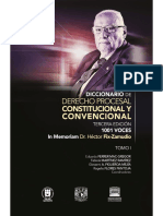 Diccionario Derecho Procesal, Constitucional y Convencional - ToMO I