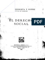 El Derecho Social Lucio Mendieta y Núñez