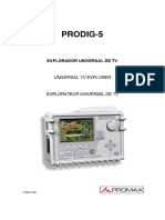 Manual Promax Prodig 5
