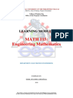 TUP Visayas Engineering Math Module