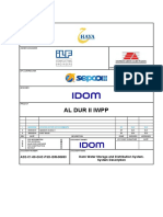 Demi Water Storage and Distribution System description 除盐水储存和分配