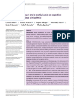 Alzheimer S Dementia - 2022 - Baker - Effects of Cocoa Extract and A Multivitamin On Cognitive Function A Randomized