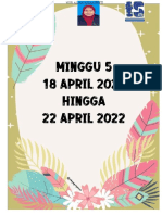 Minggu 5 (18 April - 22 April)