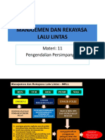 MRLL 11 Pengendalian Persimpangan