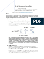 Reporte 2 - SyC - Nanoparticulas Plata