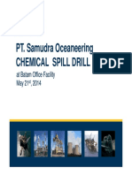 21 - May - 2014 Chemical Spill Drill - PTSO