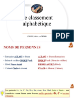 Le Classement Alphabétique Version Finale (1)