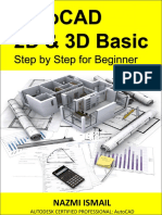 AutoCAD 2D & 3D For Beginner