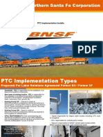 PTC - Implementation (BNSF)