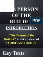 The Person of The Builder - APOSA Camp 21 - Talk 3