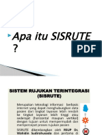 Sosialisasi Sisrute