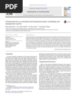 A Framework For An Automated and Integrated Project Scheduling and Management System