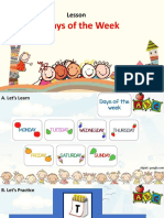 Days of The Week Flashcards Games - 135964