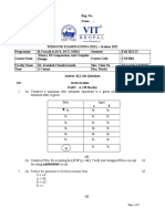 CSE2004-Theory of Computation and Compiler Design-TEE