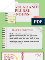 Singular To Plural Nouns Fun Activities Games - 140550