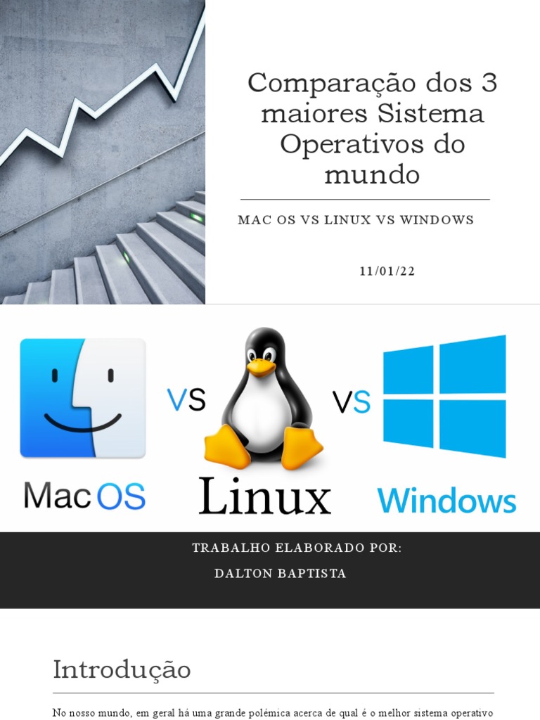 Comparação: Windows, Linux e Mac OS | PDF | Microsoft Windows | Linux