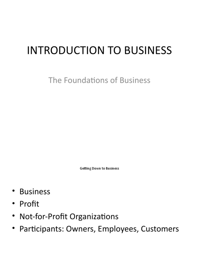 The Foundations of Business PDF Monopoly Economic System