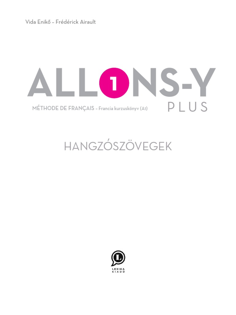 Allons-y 1 : Méthode de Français A1 | PDF | Vêtements | Paris
