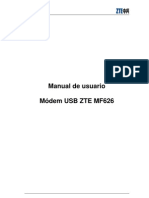 Manual Usuario ZTE MF626