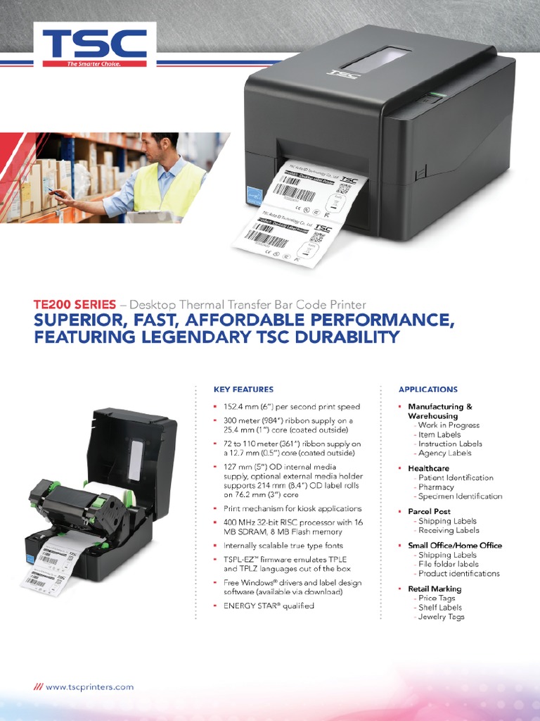 TSC Te 244 Hybrid PDF