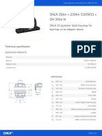 SNLN 3044 + 23044 CCK/W33 + OH 3044 H: SNLN 30 Plummer Block Housings For Bearings On An Adapter Sleeve