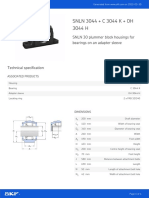 SNLN 3044 + C 3044 K + OH 3044 H: SNLN 30 Plummer Block Housings For Bearings On An Adapter Sleeve