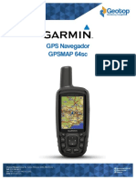 Brochure GPS Navegador Garmin GPSMAP 64sc 
