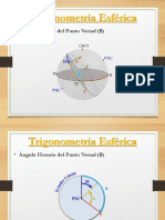 Trigonometría Esférica