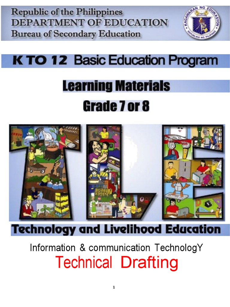 Ict Technical Drafting 7amp8 LM | PDF | Computer Aided Design ...