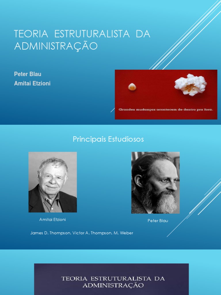 Teoria Estruturalista Da Administração | PDF
