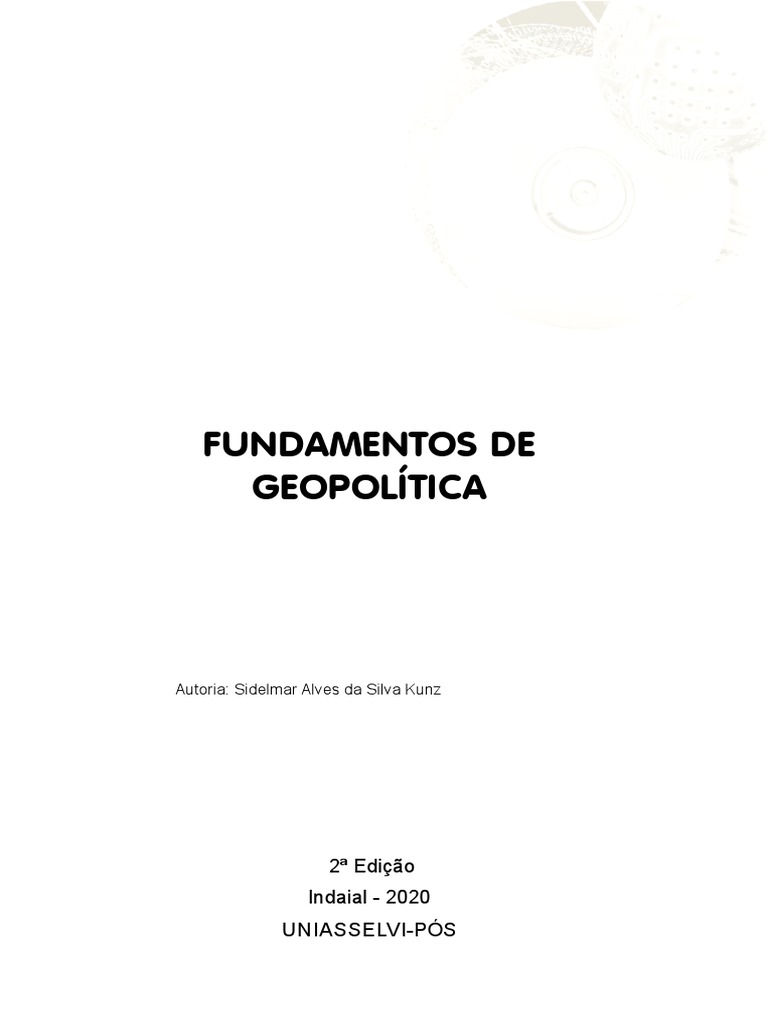 Fundamentos de Geopolítica | PDF
