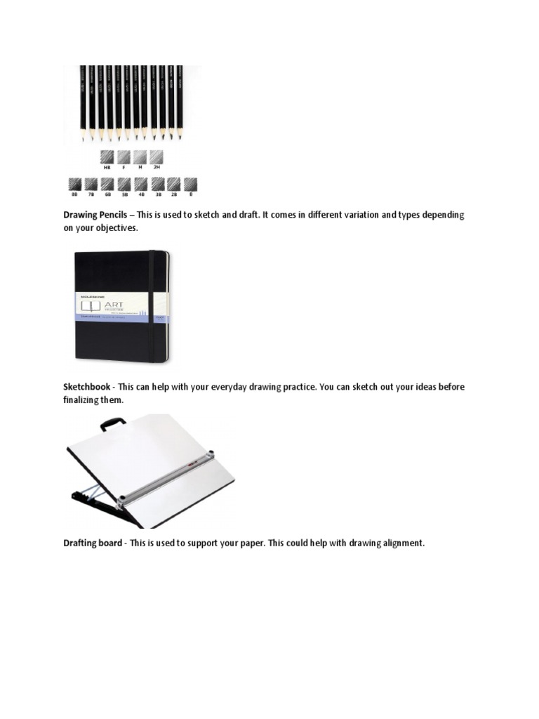 Varias Drawing Instruments PDF