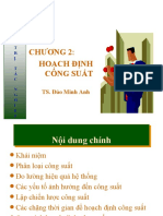 QTTN - MBA Chuong II. Hoạch Định Công Suất - sv