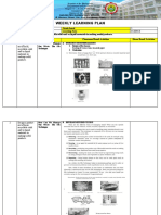 Week 6 Idea Science Weekly Learning Plan