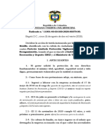 Fallo Tutela 2020-00370 - Prepensionado