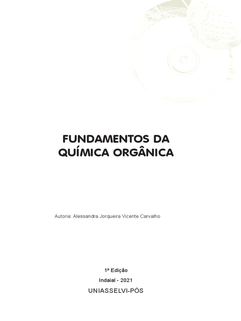 Fundamentos Da Química Orgânica | PDF | Ciências Sociais | Bem-estar