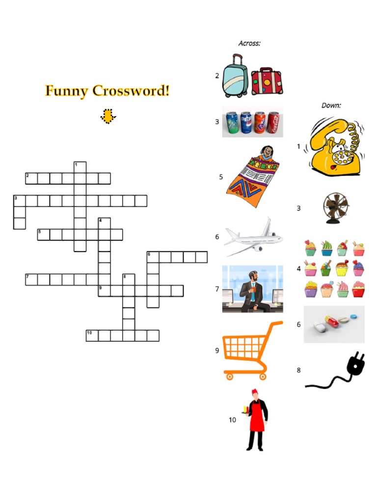Funny Crossword PDF