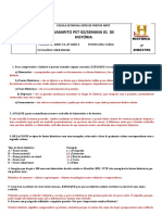 GABARITO PET 02 SEMANA 01 - 6º ANO - 2º BIMESTRE - HISTÓRIA