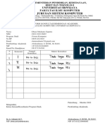 D Form Konsultasi Bimbingan Akademik Fakultas Ilmu Komputer Universitas Sriwijaya - 1