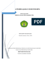 Kkni RPS Perencanaan Pengejaran Tik 2019