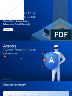 Cyber Protect Cloud Advanced Email Security Overview