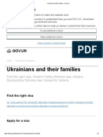 Ukrainians and Their Families - GOV - UK