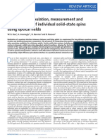 Coherent Manipulation, Measurement and Entanglement of Individual Solid-State Spins Using Optical Fields