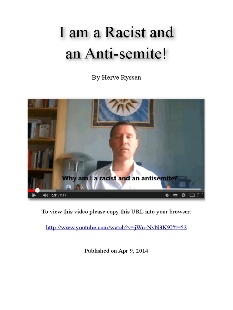 Ryssen's Declaration of Racism | PDF | Jews | Zionism
