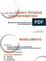 Mudanças Cognitivas-Intervençoes Comportamentais