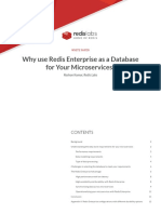 Redis Enterprise Database For Microservices