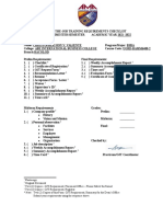 001 - OJT Requirement Checklist