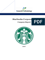 Starbucks Corporation Report 2017